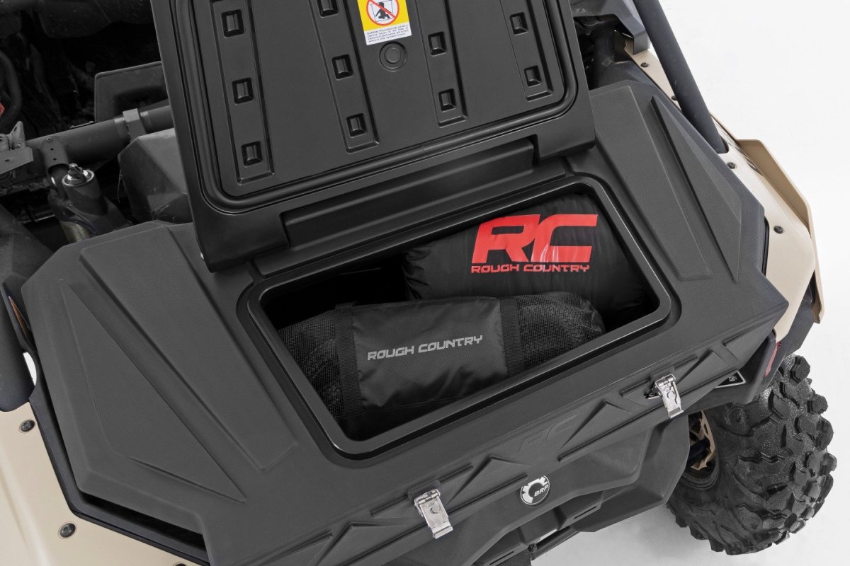 Can-Am Maverick X3 Turbo R Cargo Box - Rear - Rough Country - '17-'19